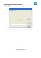 System Info For the information on the controller Page (Page 39 / 99) RDVision Laser Cutting Control Software Operation Manual